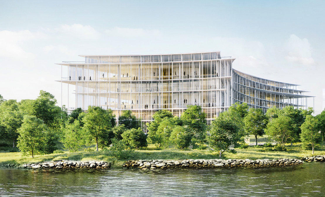 The planned new Lombard Odier headquarters in Switzerland