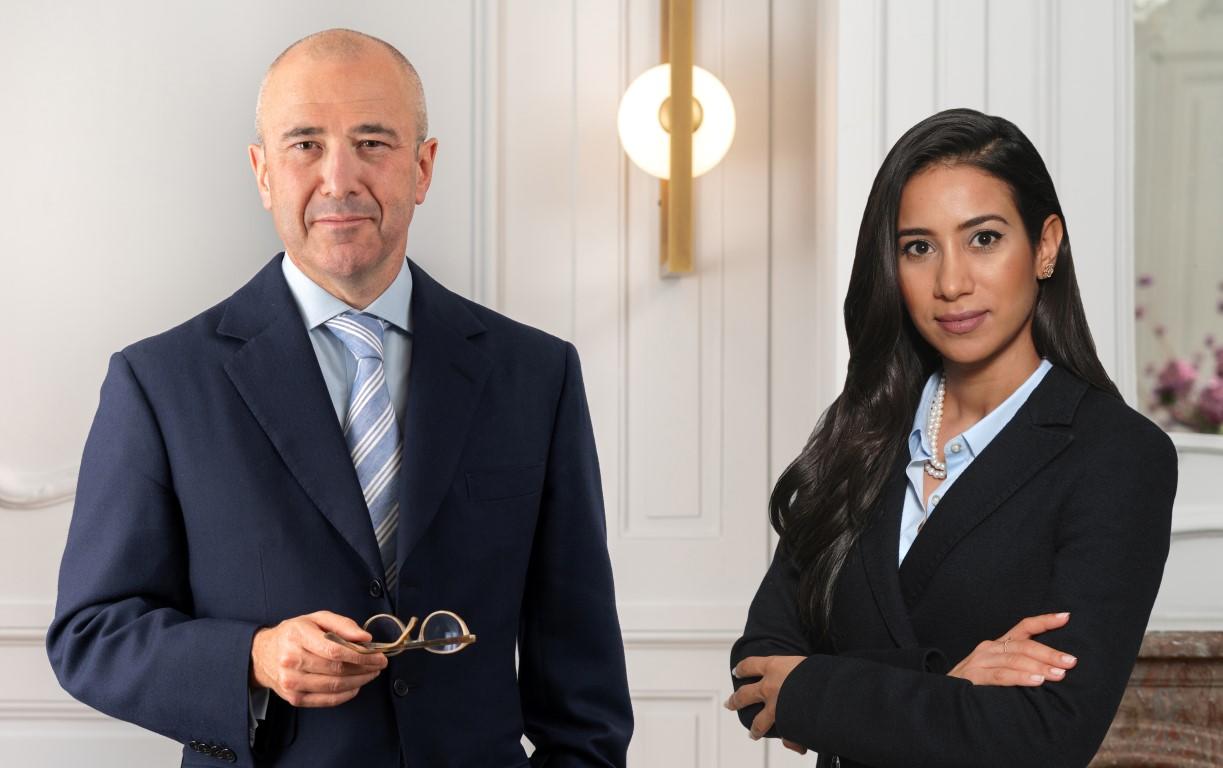 Arnaud Leclercq, Partner Holding Privé, and Soumaya Hissoussi, Senior Private Banker, Lombard Odier