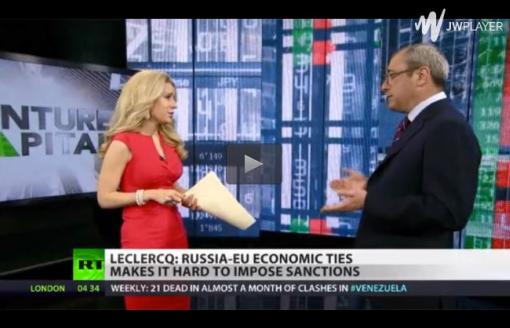 Arnaud Leclercq - Crimea and punishment on RT TV